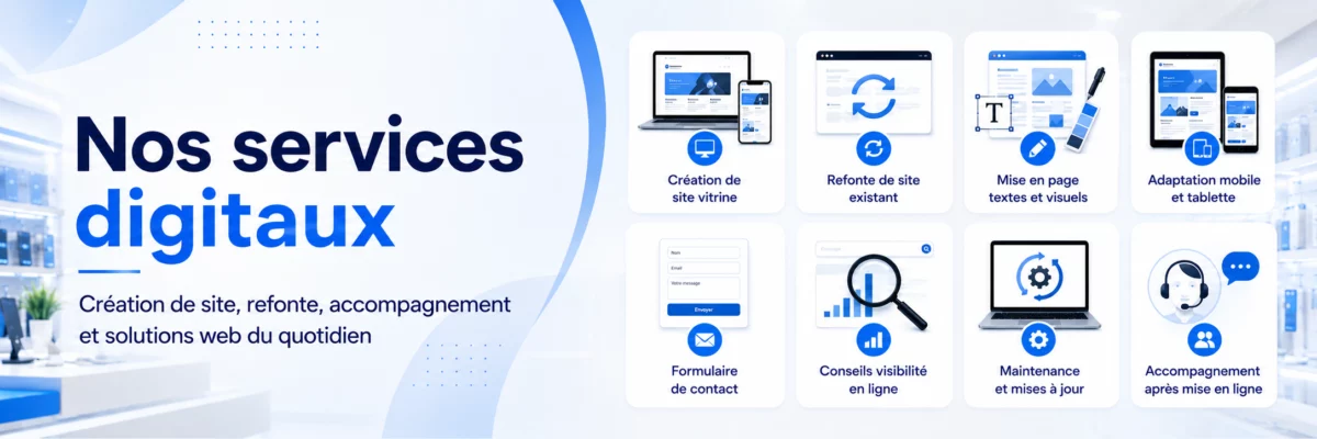 Services digitaux proposés dans le magasin Multi-Tech Services à Marcigny